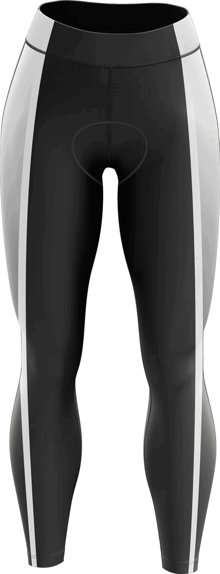 Glide Sublimated Padded Cycling Leggings