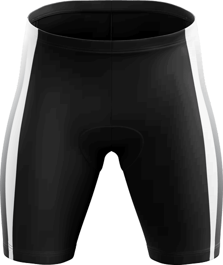 Glide Sublimated Padded Cycling Shorts